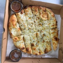 Garlic cheesy bread